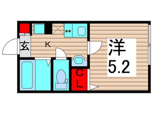 MELDIA北綾瀬Ⅴの物件間取画像